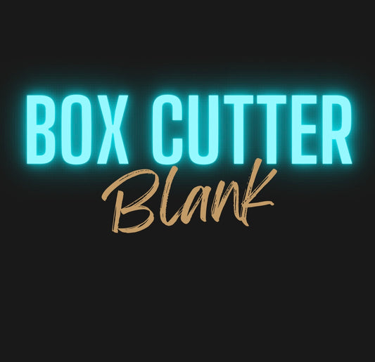 Box Cutter Blank