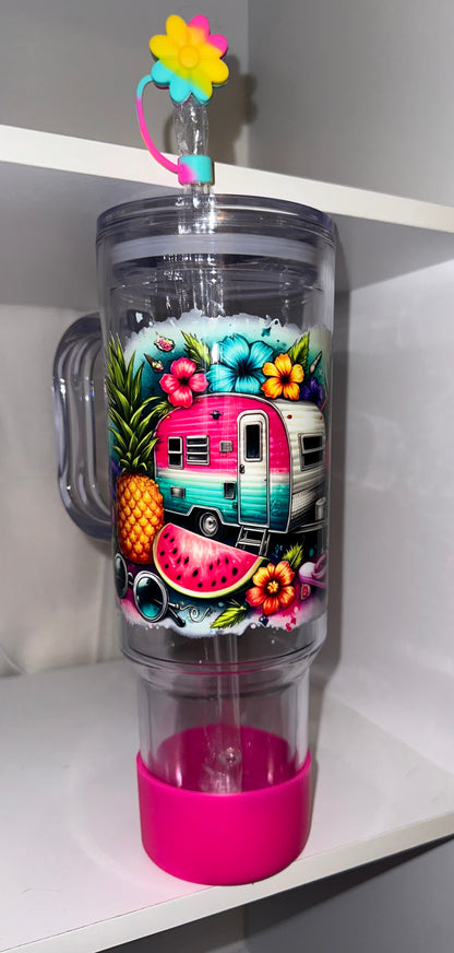 40 oz Custom Acrylic Tumbler