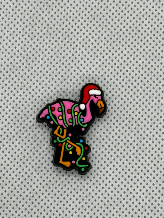 Christmas Light Flamingo