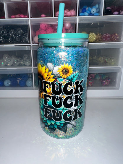 Lava and Glitter Cups