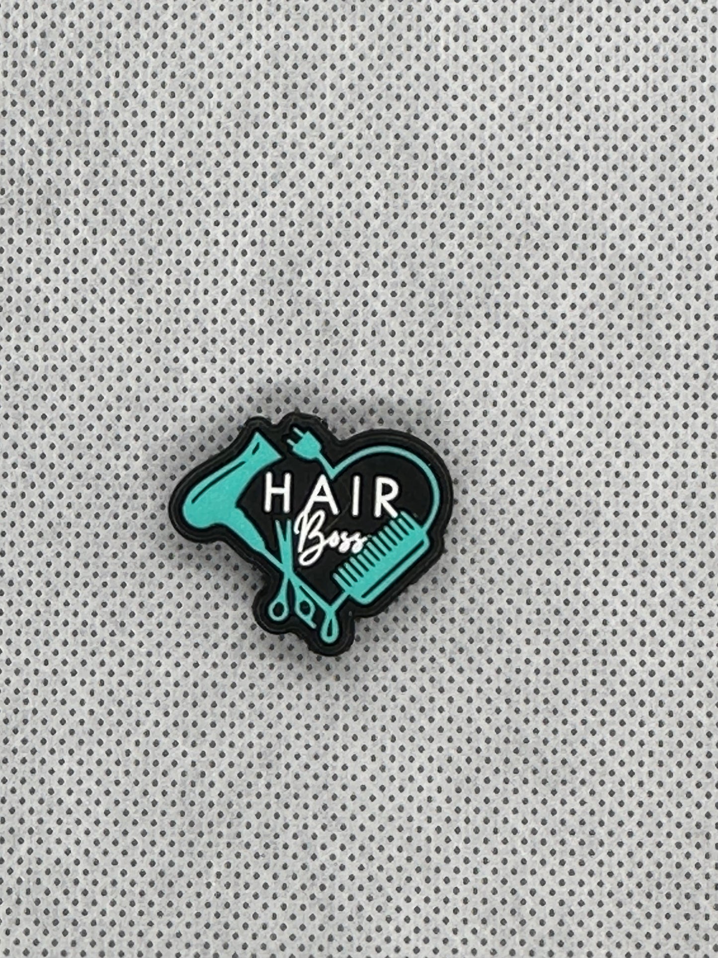 Hair Boss - Teal Heart