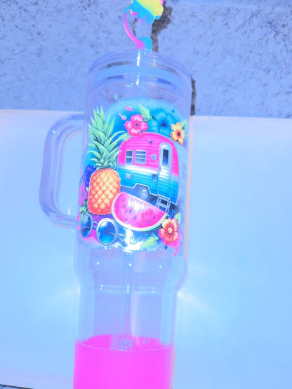 40 oz Custom Acrylic Tumbler